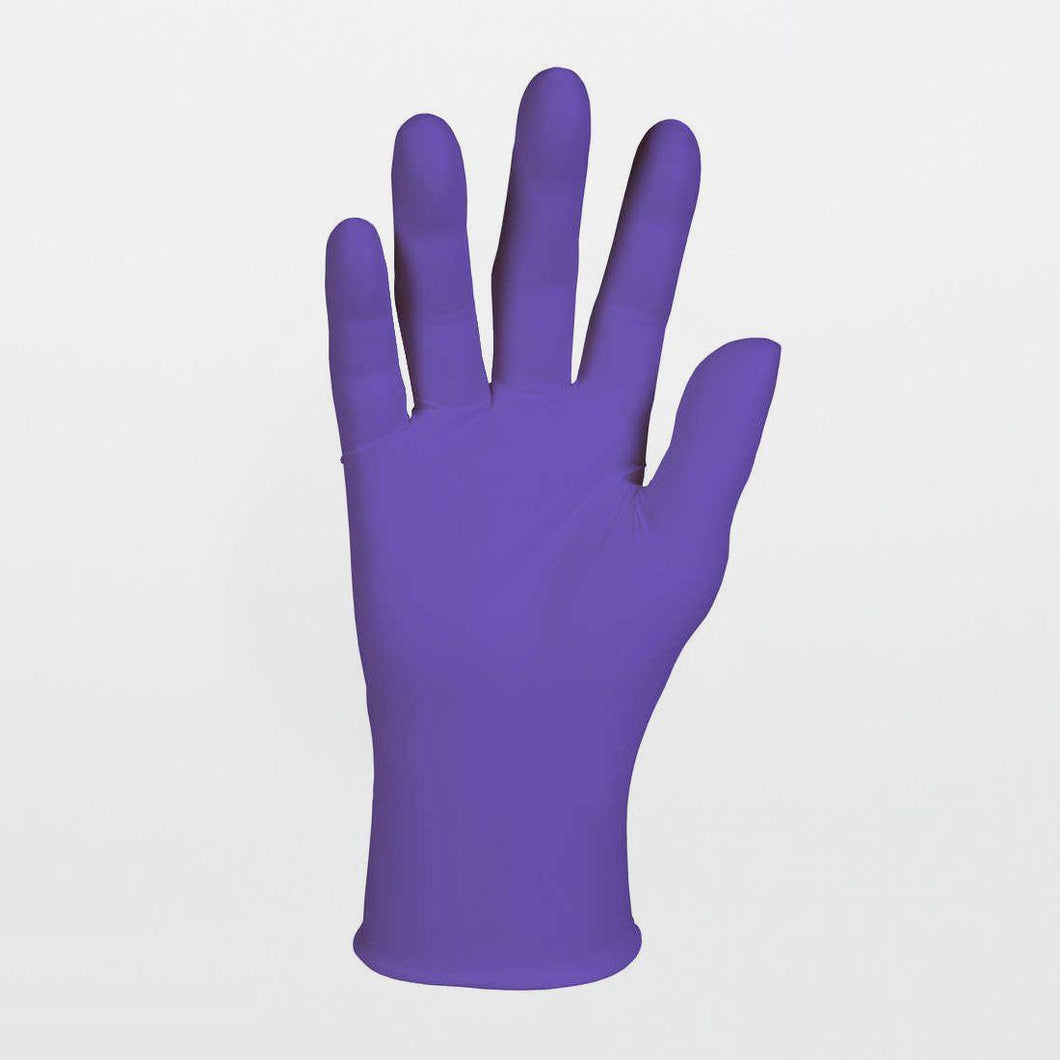 Kimberly Clark* Purple Nitrile* Exam Gloves - XSmall - 100/BX
