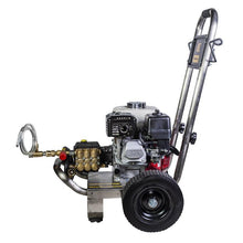 Load image into Gallery viewer, BE 196cc Honda GX200 2500 PSI @ 3.0 GPM External Unloader General TP2530J34 Pump Stainless Steel Pressure Washer