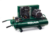 Load image into Gallery viewer, Rolair Systems 90 PSI @ 7.3 CFM Single Stage 115/230 Volt – 60 Hz 1.5HP 9gal. Electric Belt Drive Air Compressor