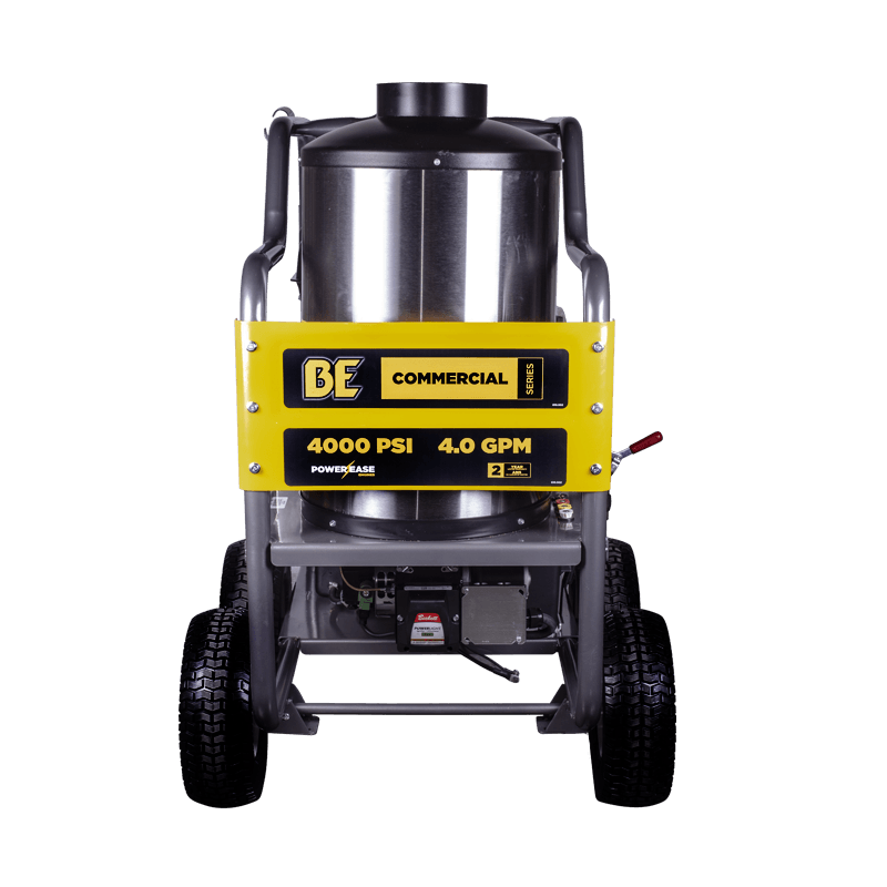 BE 4000 PSI @ 4.0 GPM DD Hot Water Pressure Washer (w/ Powerease 420 Engine & AR Triplex Pump)