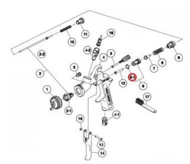 IWATA IWA96638008 O-Ring