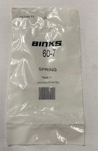 Binks 60-7 Spring