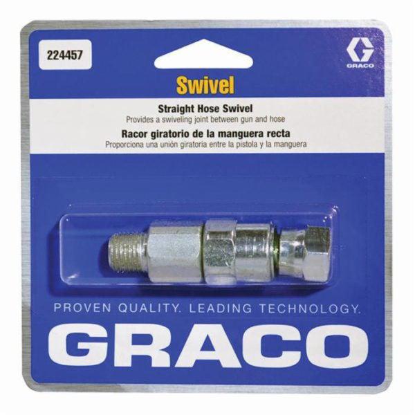 Graco 224457 Graco High Pressure Straight Gun Hose Swivel Kit