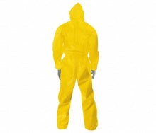 Load image into Gallery viewer, Kimberly Clark Kleenguard A70 Yellow Chemical Bound Seam Coveralls With Elastic Wrists And Hood - 4X - 1pc