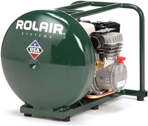 Rolair Systems 90 PSI @ 4.6 CFM 118cc Honda GX160 Engine 4.5 gal. Gas-Powered Air Compressor