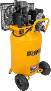 DeWALT 30-gal 2HP 175PSI Vertical Portable Single Stage Electric Air Compressor