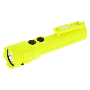 Western Technology 7453 Intrinsically Safe Dual-Light LED Flashlight (Yellow)