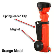 Load image into Gallery viewer, Western Technology 7465 Intrinsically Safe Rechargeable LED Flashlights (Flood), Orange