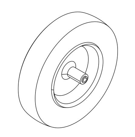 Titan 759-516A Rear Wheel Powrliner 3500 2pc