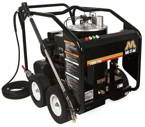 Mi-T-M HSE Series Power Washer - 1500 PSI @ 2.0 GPM, Hot Water, General Pump, Direct Drive