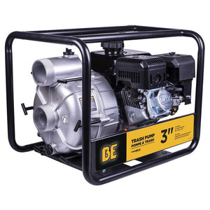 BE  Workshop Powerease - 264 GPM - 255 CC - Centrifugal Aluminum Pump - 3" Semi-Trash Pump