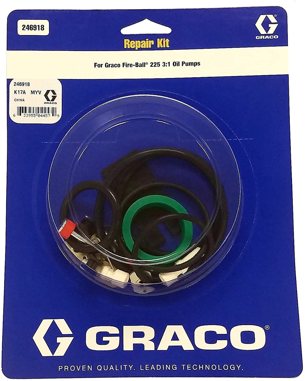 Graco 3:1 Fire-Ball 225 Oil Pump Repair Kit