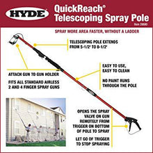 Load image into Gallery viewer, Hyde QuickReach® Pro-Telescoping Spray Pole 5.5&#39;-8.5&#39;