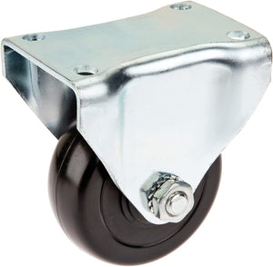 Shop Fox D4174 Wheel Caster 3” Hard Rubber Fixed Caster