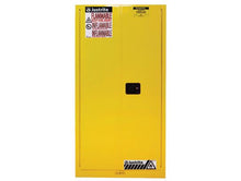 Load image into Gallery viewer, Sure-Grip® EX 60-gal. capacity Flammable Safety Cabinet w/ 2 Doors-Self-Close &amp; 2 Shelves - Yellow