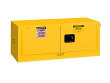 Load image into Gallery viewer, Sure-Grip® EX 12-gal.capacity Piggyback Flammable Safety Cabinet w/ 2 Self-Close - Yellow