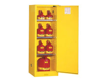 Load image into Gallery viewer, Sure-Grip® EX Slimline 22-gal. capacity Flammable Cabinet w/ 3 Shelves &amp; 1 Door-Self Close