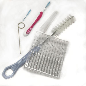 Walcom Cleaning Kit- Pin, Lg & Sm Cleaning Brush And 12 Pins For Cleaning The Air Cap