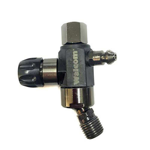 Walcom Pressure Regulator Only With Quick Release For Carbon Fiber Digital Gauge (Gauge Is Not Included)- Swivel Connection