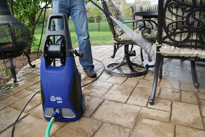 AR Blue Clean 1900 PSI @ 1.5 GPM Direct Drive 1.5 HP 120V Cold Water Electric Pressure Washer