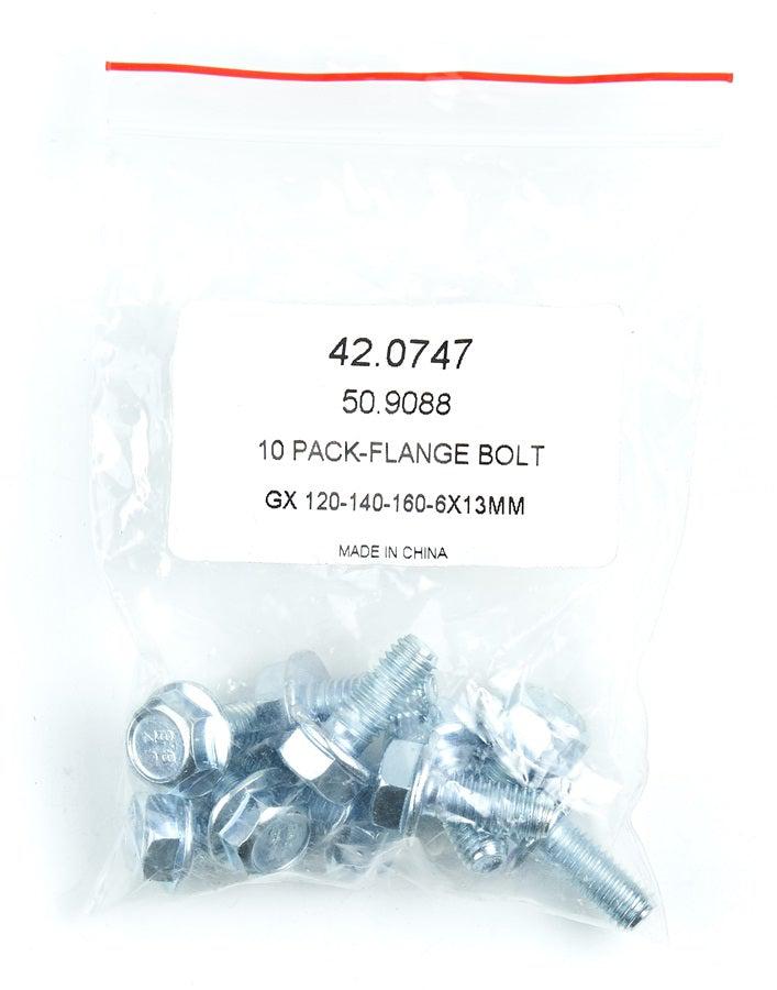 MTM GX Series Flange Bolt for GX 120-140-160 - 6mm X 13mm