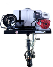 Load image into Gallery viewer, 4200 PSI @ 4.0 GPM  Cold Water Direct Drive Gas Pressure Washer Trailer by SIMPSON (HONDA® GX390 engine) (49-State)