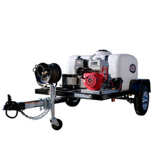 Load image into Gallery viewer, 4200 PSI @ 4.0 GPM Cold Water Direct Drive Gas Pressure Washer Trailer by SIMPSON (HONDA® GX390 engine with electric start) (49-State)