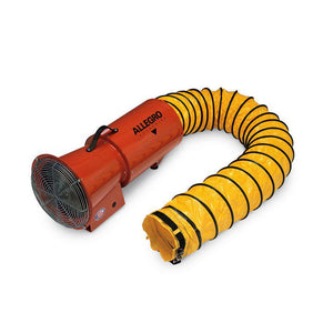Allegro 8" Axial DC Metal Blower w/ Canister & 15' Ducting, 12V