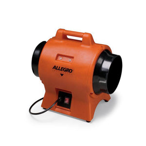 Allegro 8″ Axial AC Industrial Plastic Blower - Blower Only