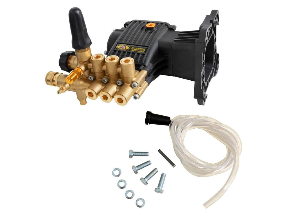 AAA 9.4GA13 Horizontal Triplex 4000 PSI @ 3.3 GPM Pressure Washer Pump Kit w/ C42 Powerboost Technology