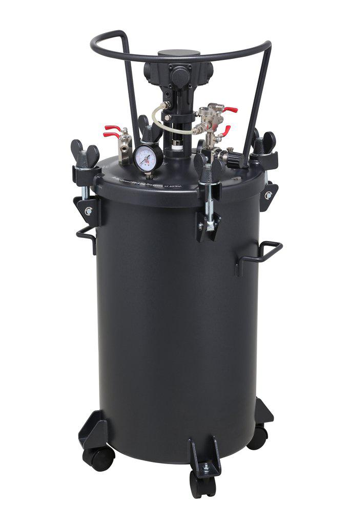 Apollo 10 gallon Pressure Pot w/ Teflon Lining ‐ Single Regulator & Gauge