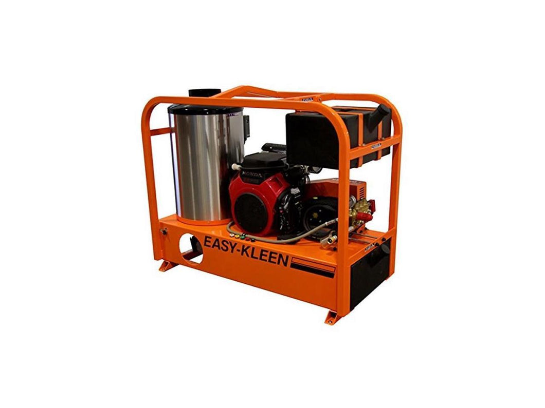 Easy-Kleen Professional 5000 PSI Belt-Drive Hot Water Skid Gas Pressure Washer w/ Honda Engine