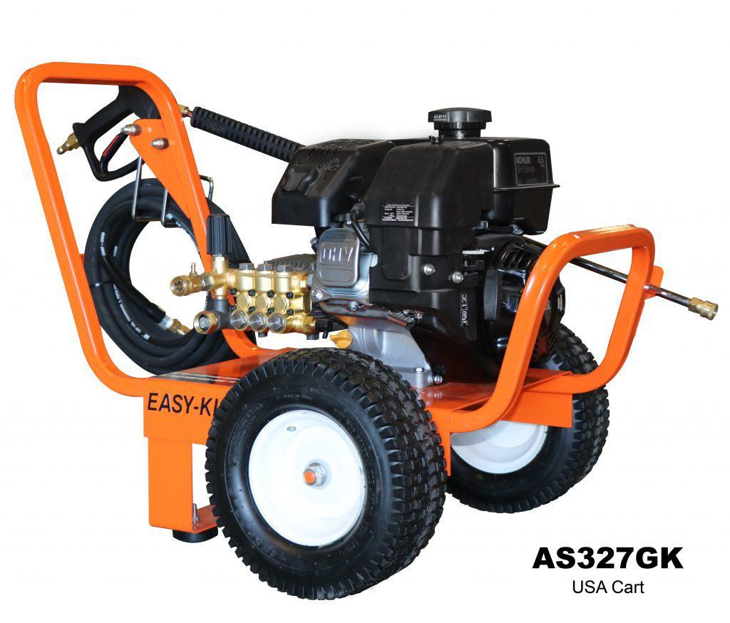 Easy-Kleen Commercial 2700 PSI @ 3.0 GPM Direct Drive 6.5HP Kohler Engine Triplex Plunger Cold Gas Pressure Washer