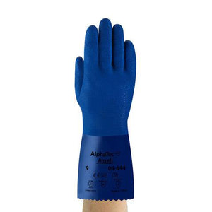 Ansell 04-644 SUPERFLEX  PVC Chemical Resistant Gloves - 12Pr/Pk