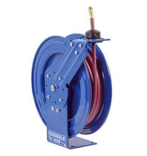 Load image into Gallery viewer, Spring Driven Hose Reels 300psi - 3/8&quot; Hose Dia. 50&#39; Length - w/Hose