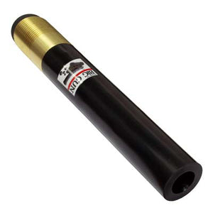 Pirate Brand Poly Jacket 1-1/4" NPSM Brass Thread 1-1/4" Entry 5/16"Bore Big Gun Long Venturi Tungsten Carbide Nozzle