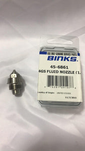 Binks 45-6861 94GS Fluid Nozzle (1.4mm)