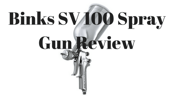 Binks SV 100 Spray Gun Review