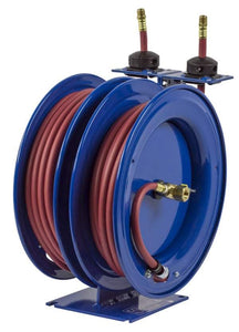 Spring Driven C Series "Combination" Hose Reel : 3/8" Low Pressure (300PSI) w/ Hose