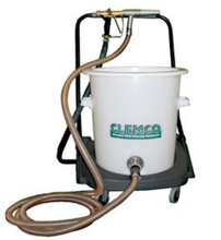 Load image into Gallery viewer, Clemco Sandblast Power Gun w/ 30-ft Air &amp; Material hose (W/ HOPPER &amp; CART)