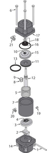 Lower Guide O-Ring for Combination & Combination II Valve