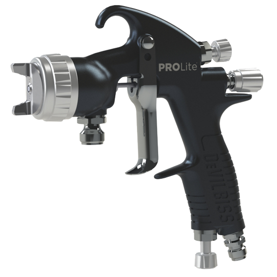 Devilbiss  PROLite Pressure HVLP & High Efficiency Gun Kit - 1, 1.2, 1.4 mm Nozzle (No cup)