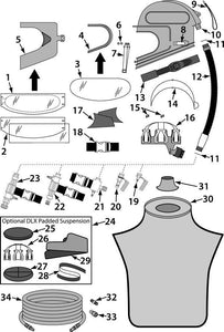 Pirate Brand  104-3610-1 Replacement Lens - 50/Pack