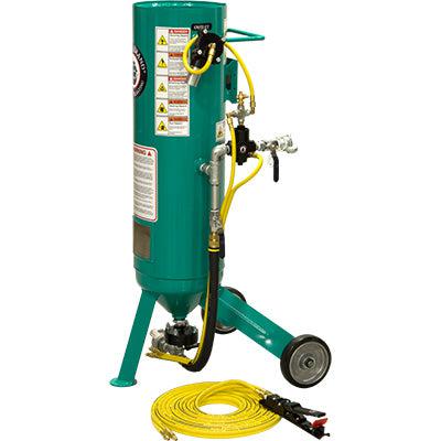 Pirate Brand 121-0530-A Pneumatic Pressure Release System 150 PSI 1.0 Cu.FT. Portable ABrasive Blast Pot / Sandblasting Machine