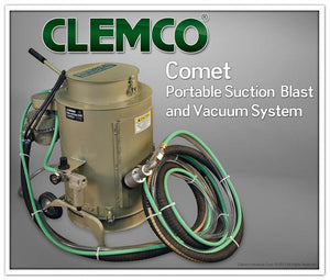 Clemco 12542 Comet Portable Suction Blast and Vacuum System 120v/1/60