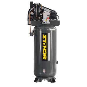 Schulz of America 7580VL30X-1 175 PSI @ 30 CFM 208-230V Two Stage Heavy Duty L Series Basic Vertical Air Compressor