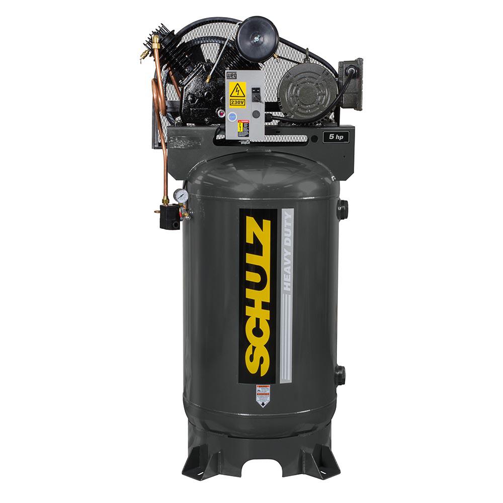 Schulz of America 7580VV30X-1 Heavy Duty V-Series 175 PSI 2-Stage Basic Vertical Air Compressor