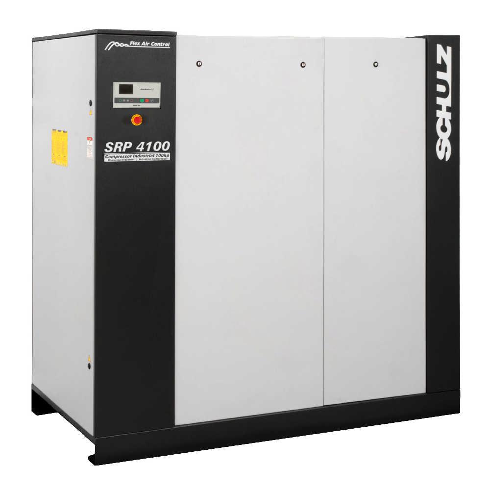 385 Cfm Compressor Schulz of America SRP-4100 FLEX 125 PSI @ 385 CFM 460V 4000E Flex Seri