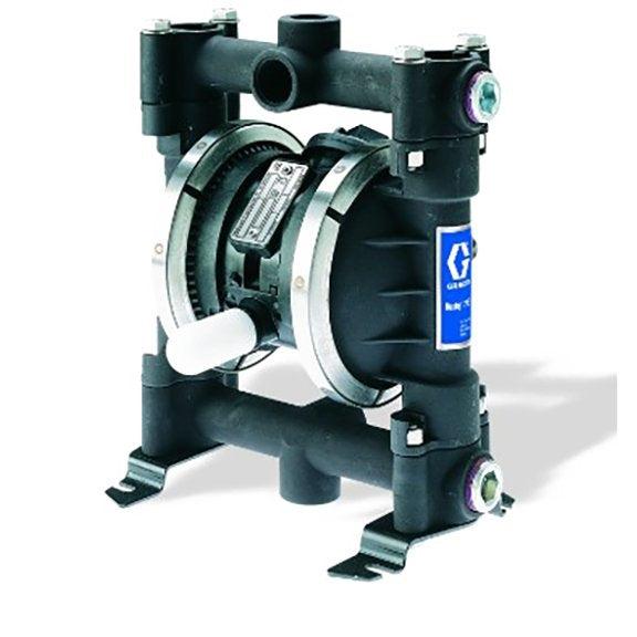 Graco Husky™ 716 - 16 GPM - Aluminum AODD Metal Pump w/NPT Standard Air Valve, Polypropylene Seat, Polypropylene Ball, & Polypropylene Diaph.