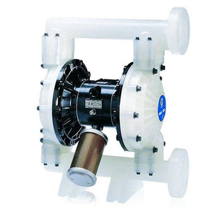 Graco DB2911 Husky 1590 PP Air Operated Double Diaphragm Plastic Pump, PP/PT